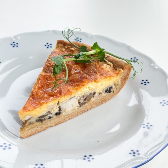Киш с птицей и грибами 
(готовый продукт)