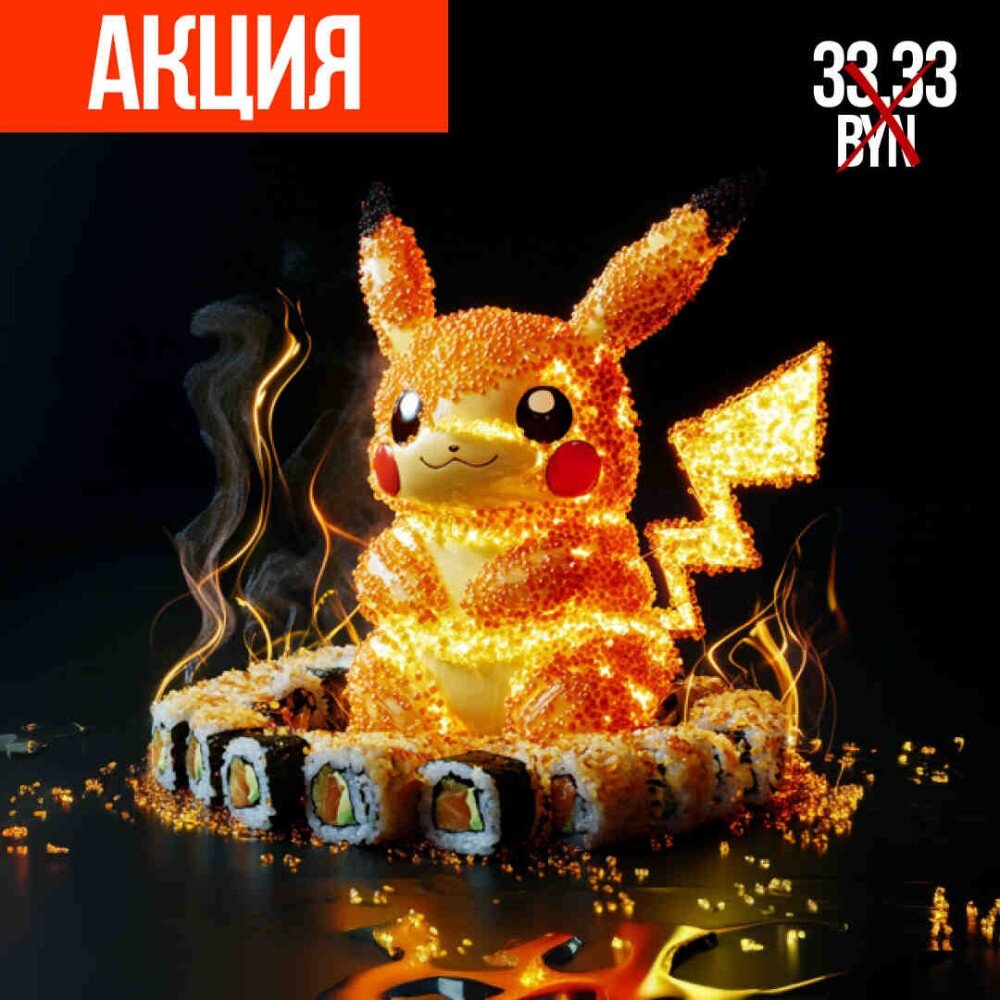 Суши-сет Пикачу