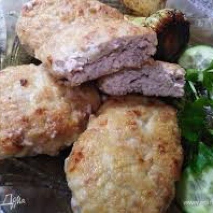 Шницель натуральный рубленный свиной