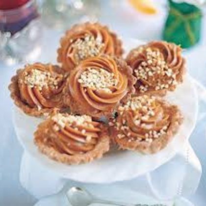 Корзиночка со сгущенкой