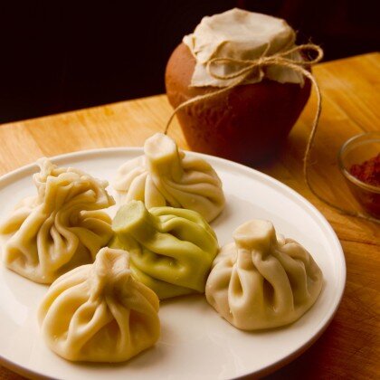 Хинкали с говядиной