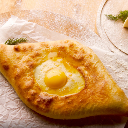 По-Аджарски с сыром