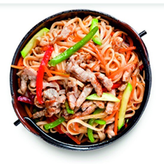 Вок с курицей