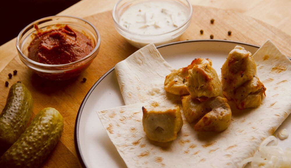 Шашлык из курицы