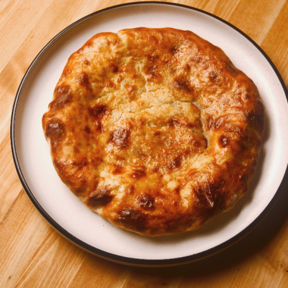 Хачапури со  шпинатом