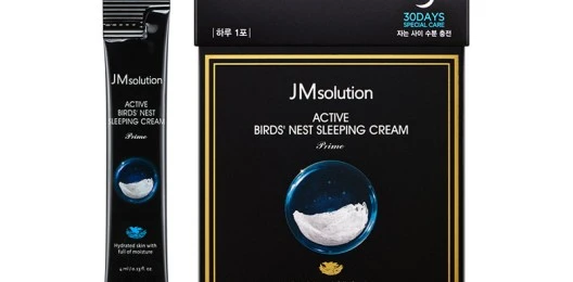 Ночной крем с ласточкиным гнездом JMSolution Active Bird's Nest Sleeping Cream 4 мл