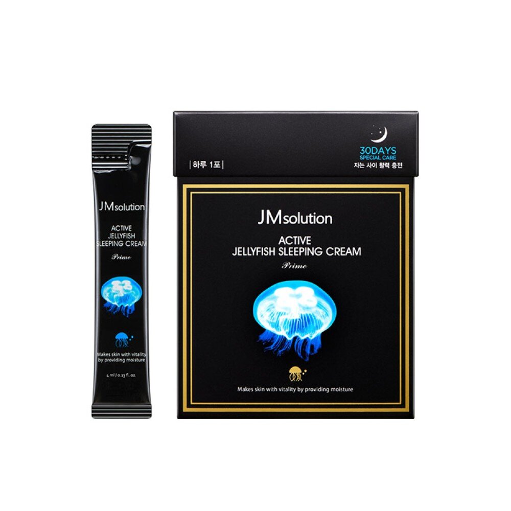 Ночной крем с медузой JMsolution Active Jellyfish Sleeping Cream 4 мл