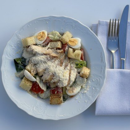 Цезарь с цыпленком