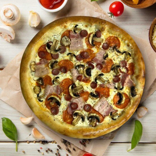 Мясная с грибами