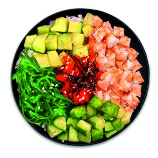 Поке с курицей