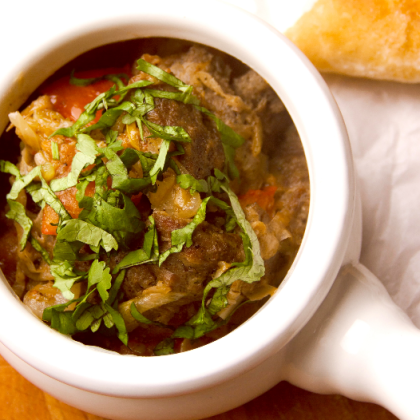 Остри с говядиной