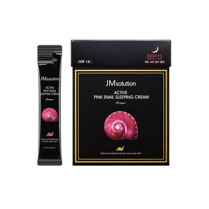 Ночной крем с улиткой JMsolution Active Pink Snail Sleeping Cream 4 мл