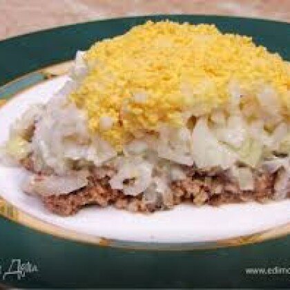 Салат Мимоза