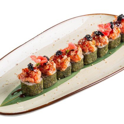 Маки татаки лосось