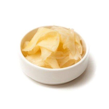 Белый имбирь маринованный