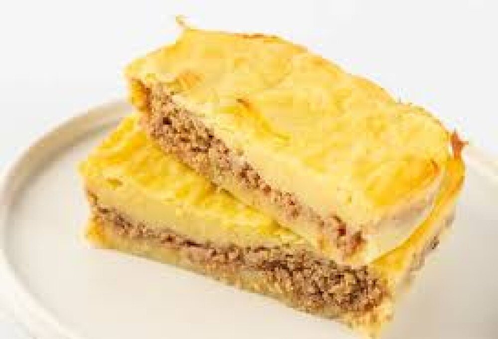 Запеканка картофельная с мясом и сметаной