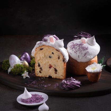 Кулич "Фруктово-шоколадный"