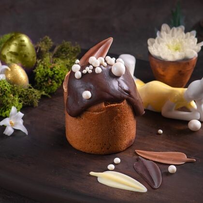 Кулич "Шоколадный mini"