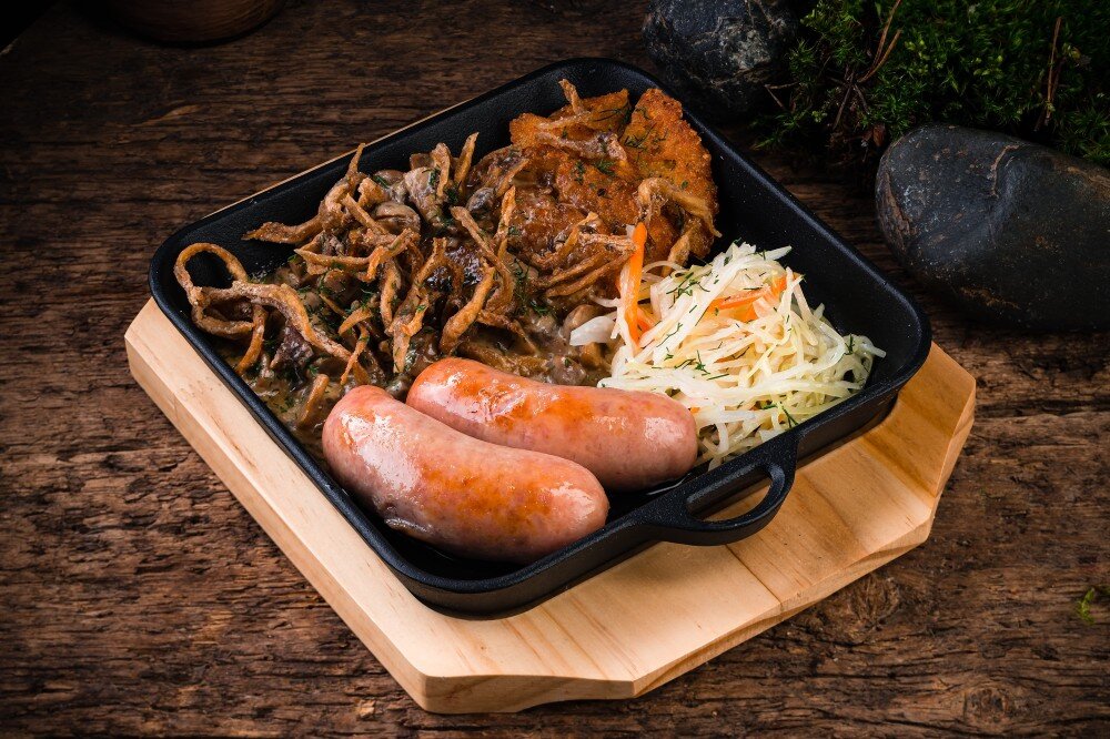 Куриные колбаски