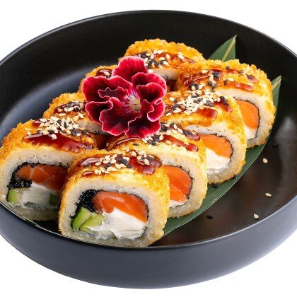 Темпура с лососем