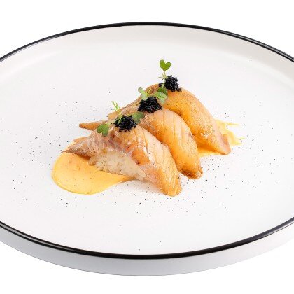 Нигири с морским окунем