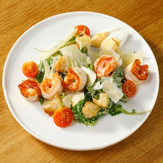 Цезарь с креветками
