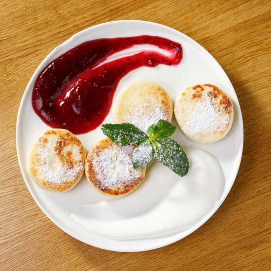 Сырники банановые