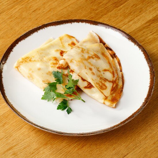 Креп с грибами