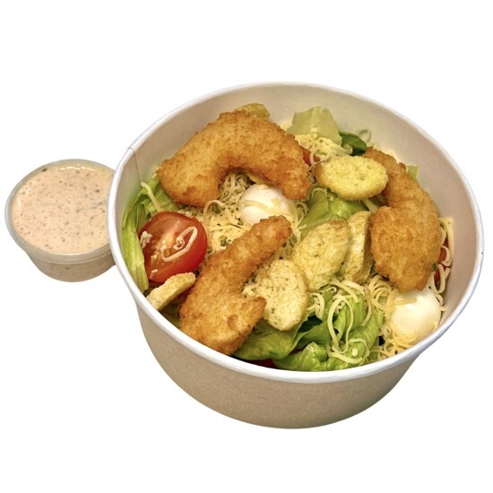 Цезарь с креветками