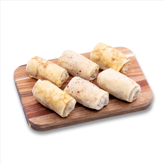 Блинчики с курицей и грибами, 6 шт