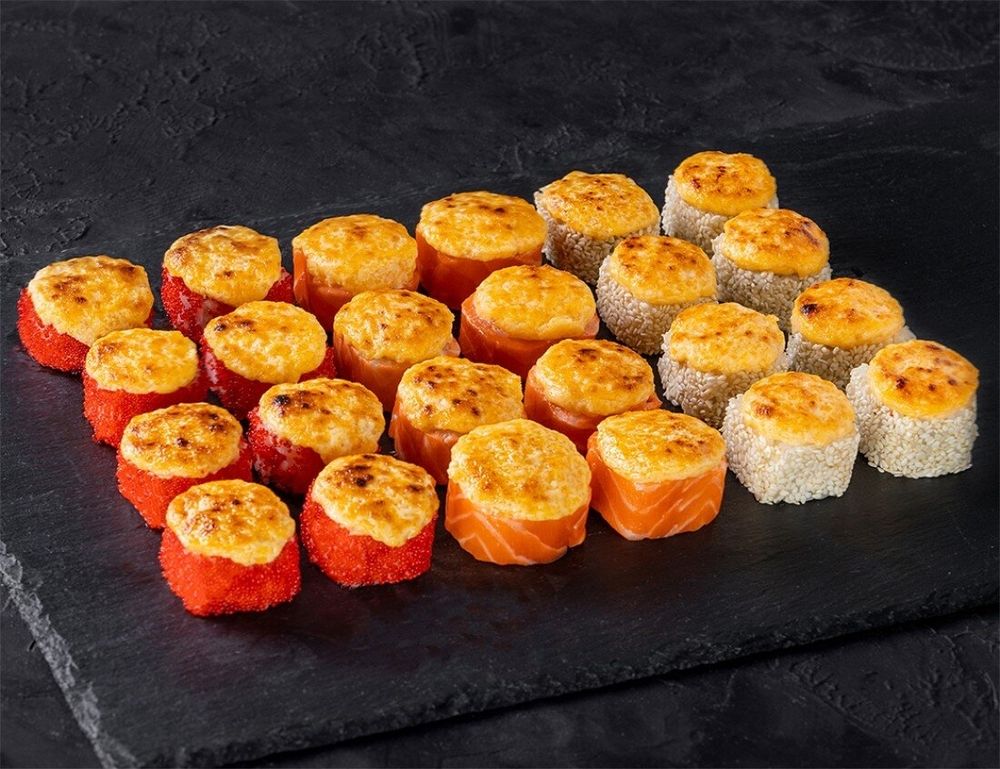 Комбо из запеченных роллов