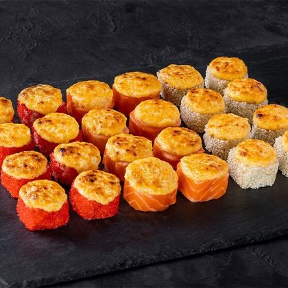 Комбо из запеченных роллов