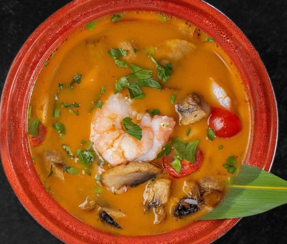 Том Ям с Креветками
