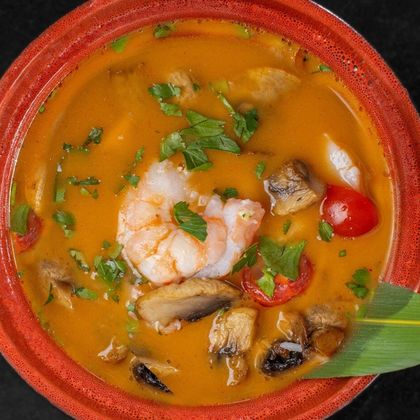 Том Ям с Креветками