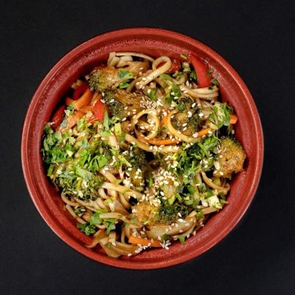 Удон с овощами