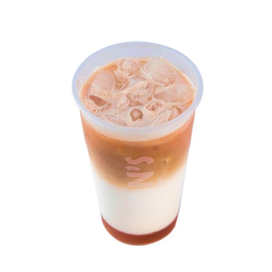 Карамельный Айс-латте