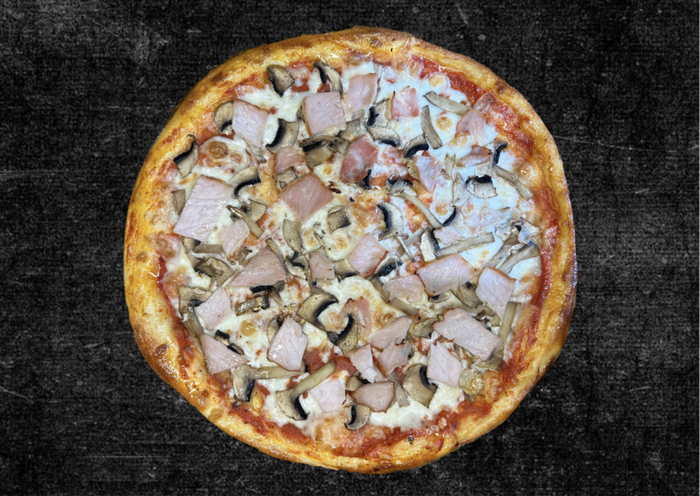 Ветчина и грибы