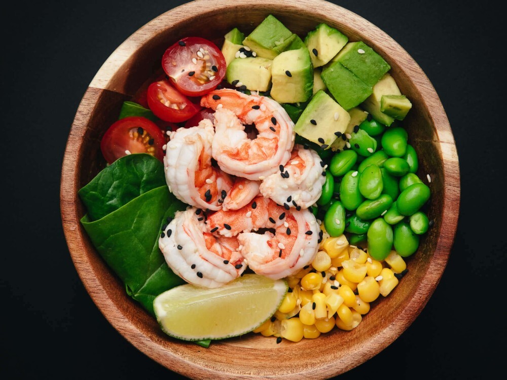 Поке с креветкой