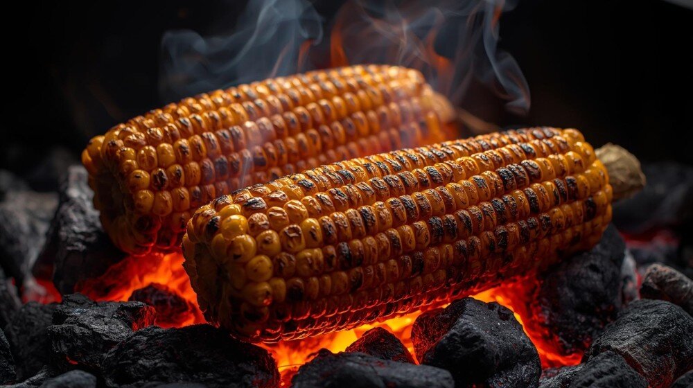 Кукуруза на углях