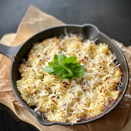 Охотничий пирог с мясом оленя