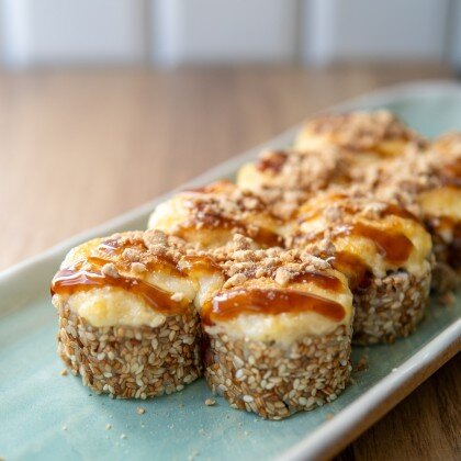 Ролл запеченный с креветкой