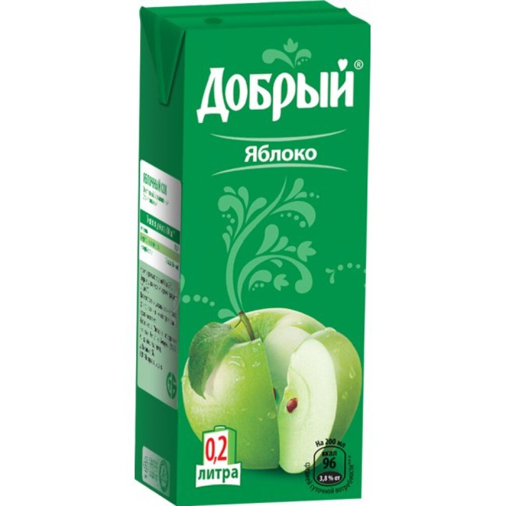 Сок "Добрый" со вкусом яблоко