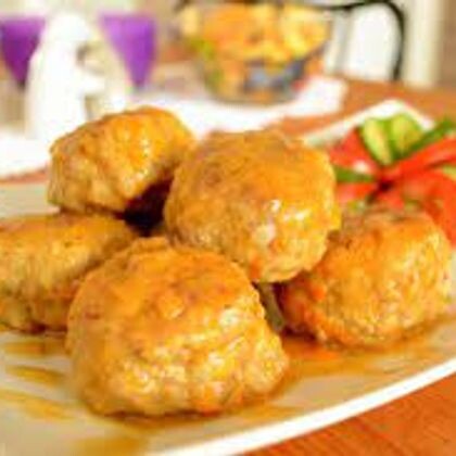Тефтели куриные с соусом