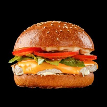 Бургер с мясом