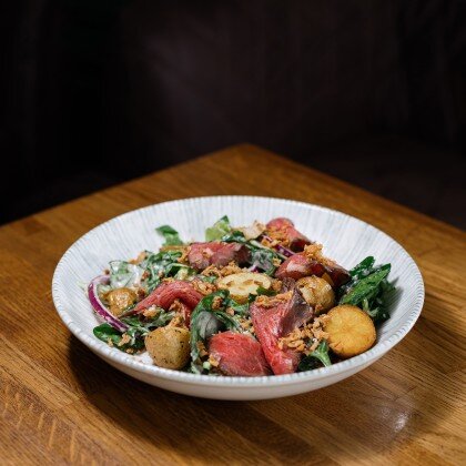 Салат с ростбифом