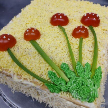 Наполеон с тунцом