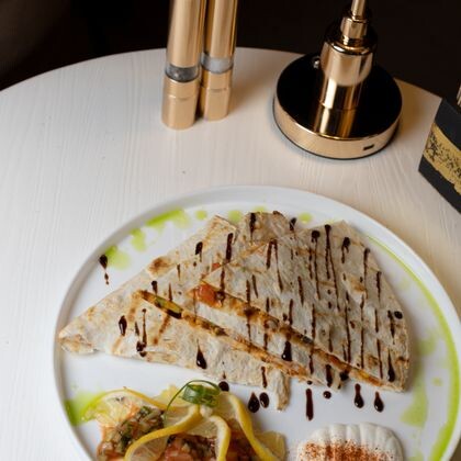 Кесадилья с курицей