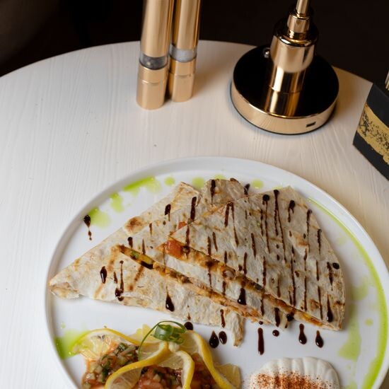 Кесадилья с курицей