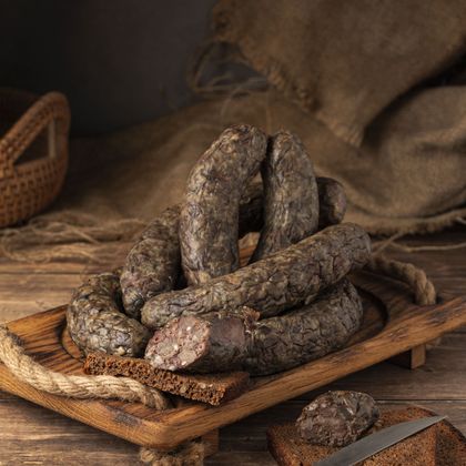 Изделие колбасное запеченное Колбаса "Самобранка" мясная охлажденная