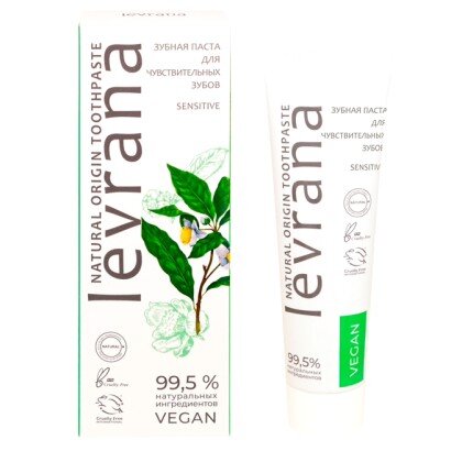 Зубная паста "Для чувствительных зубов" (100 мл)
Производитель
Levrana